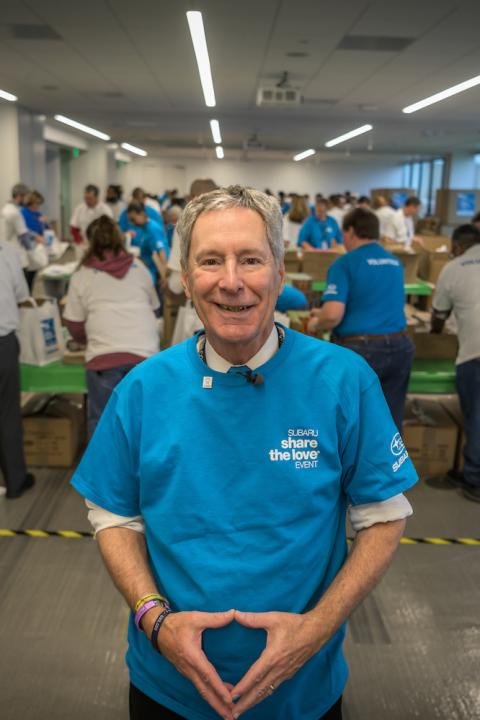 Subaru Share the Love Event - CEO Tom Dole - giving back to the community